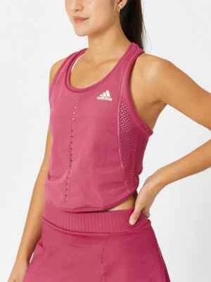 NUEVO CON ETIQUETAS $75 Adidas Mujer Tenis Primeknit Primeblue Camiseta sin mangas Rosa Salvaje GL5707 Foto 1 de 4