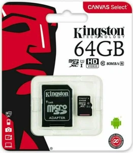 Micro SD Card SDHC SDXC Memory Card TF Class 10 16GB 32GB 64GB 128GB &SD Adapter - Picture 1 of 13