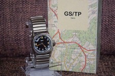 GS/TP GENERAL SERVICE TIME PIECE Quartz Black Dial QMD01B Mens Watch