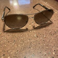 BURBERRY B 3080 1145/T5 Polished Gold/Gradient Brown Polarized 59-14 Aviator