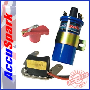 Ford Pinto Motorcraft Stealth Electronic ignition Ballast coil+free red rotor - Picture 1 of 8