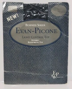 Collant Evan-Picone Light Control Top punta rinforzata invisibilmente taglia small blu navy - Foto 1 di 2