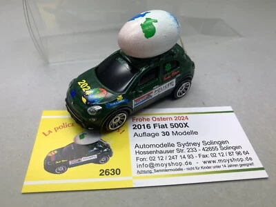 Matchbox Club Oster-Modell Fiat 500X Police Polizei 1/10 - Bild 1 von 3