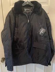 Tact Squad- Security Parka with removable hood -Black -XL - NWT - Picture 1 of 17
