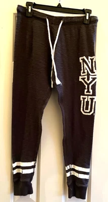 Pantalones de chándal térmicos Boxercraft NYU - pequeños para mujer - gris oscuro - 100 % algodón Foto 1 de 4