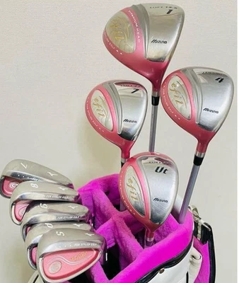 Ladies Mizuno efil Club Set 1W 4W 7W HY 7-9i Pw Sw 9pc Women Golf Graphite - Image 1 of 4