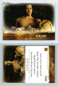 Found #40 Twilight New Moon 2009 Neca Trading Card - Picture 1 of 1