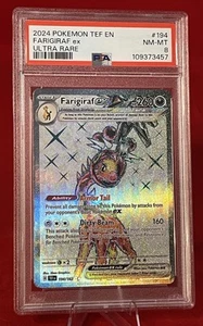 Farigiraf ex 194/162 Sv05: Temporal Forces Holo PSA 8 Full Art! - Picture 1 of 3