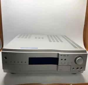 Onkyo 5 Disc Carousel DVD Changer Receiver DR-C500 Silver No Remote - Picture 1 of 5