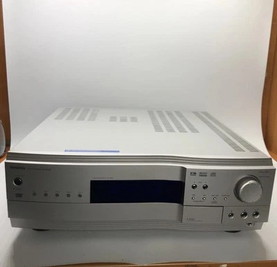 Onkyo 5 Disc Carousel DVD Changer Receiver DR-C500 Silver No Remote - Image 1 of 4