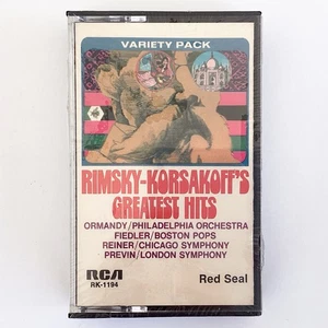 RIMSKY KORSAKOFF KORSAKOV "Greatest Hits" Cassette RCA Red Seal Vintage SEALED - Picture 1 of 2