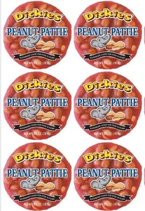 6er Pack Dickies Erdnuss Pattie 2,5 Unzen KOSTENLOSER VERSAND SCHNELLER VERSAND - Bild 1 von 3