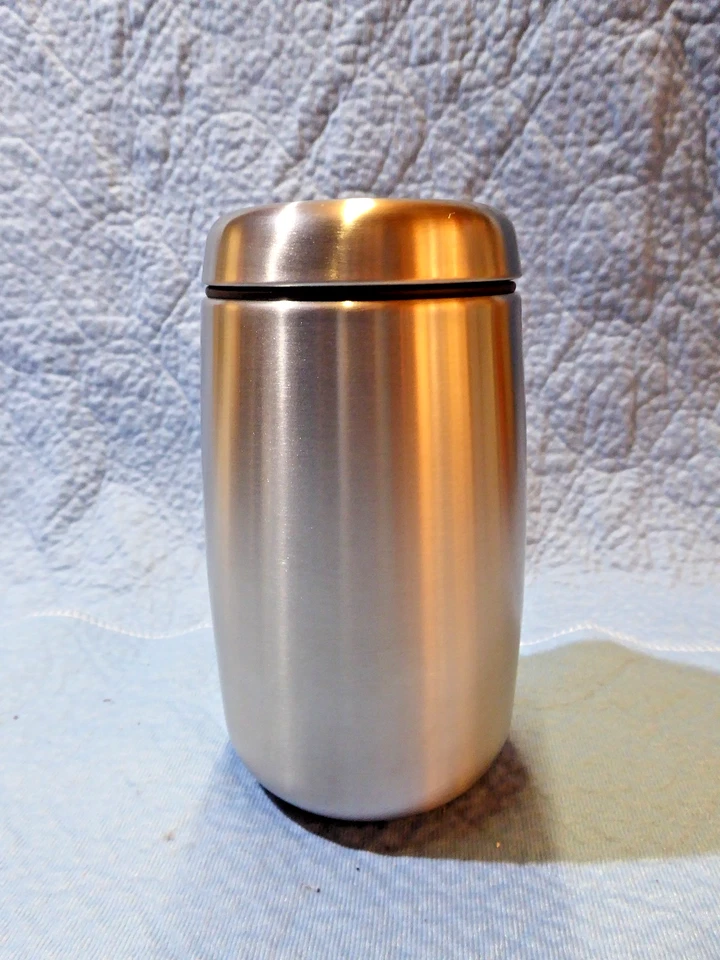 Tchibo Kaffeepad Spender, unbenutzt, OVP, Edelstahl - Bild 1 von 4