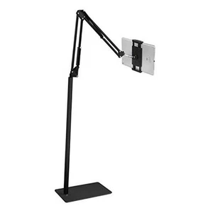 Tablet Floor Stand, Overhead Bed Phone Stand Angle Height Adjustable Holder - Picture 1 of 7
