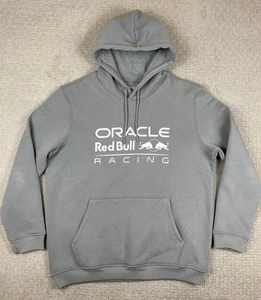 Oracle Red Bull Racing Hoodie Sweatshirt Mens XL Gray Formula 1 F1 Castore Team - Picture 1 of 8