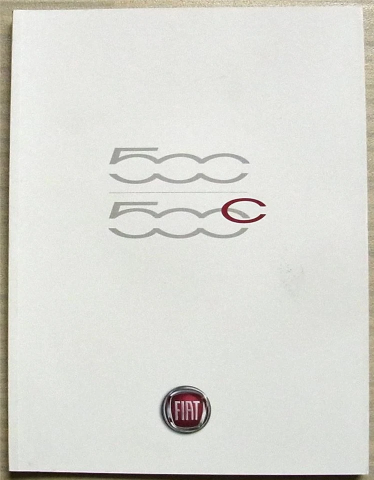 FIAT 500 & 500C Car Sales Brochure March 2010 #04.2.0420.52 - S - 03/2010 - Image 1 of 4