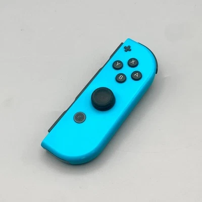JOY-CON CONTROLLER ORIGINALE per NINTENDO SWITCH - JOYCON DESTRO BLU NEON DX - Immagine 1 di 4