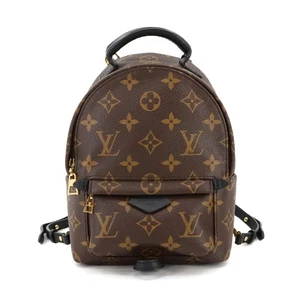 LOUIS VUITTON Monogram Palm Springs Rucksack MINI Braun Schwarz M41562 90299566 - Bild 1 von 9