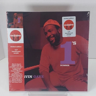 Marvin Gaye Number 1’s Translucent Purple Vinyl LP Limited Edition New - Image 1 of 4