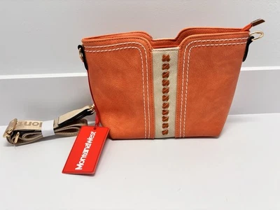 Bolso Bandolera Montana West Naranja Clutch Nuevo con Etiquetas Foto 1 de 4