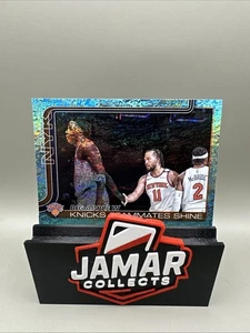 2025-26 Topps Flagship - Knicks Teammates Shine Aqua Sand Glitter #274 - Bild 1 von 2