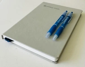 Chase Bank Privatkunde Hardcover Notizbuch + 2 Chase Kugelschreiber schwarz Tinte - Bild 1 von 8