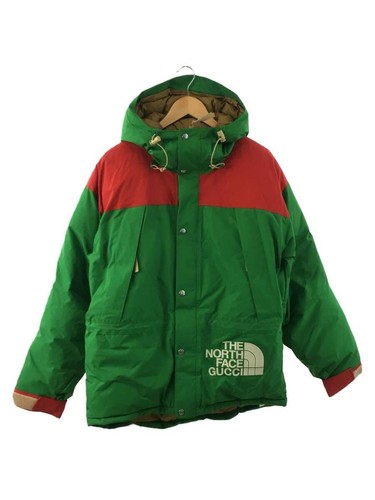 Piumino Gucci 21AW M nylon verde tinta unita 663758