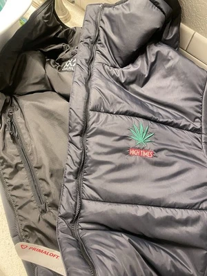 Chaqueta acolchada Wacko Maria High Times talla mediana rara nueva con etiquetas Foto 1 de 4