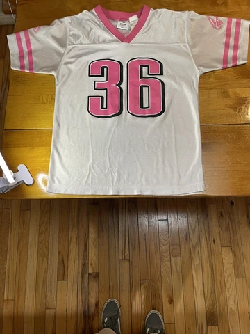 BRIAN WESTBROOK #36 PHILADELPHIA EAGLES Girls XL YOUTH PREMIER NFL JERSEY Pink Cover