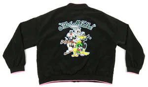 NWT Looney Tunes Warner Brothers That's All Folks Juniors Full Zip Jacket XXXL - Picture 1 of 11