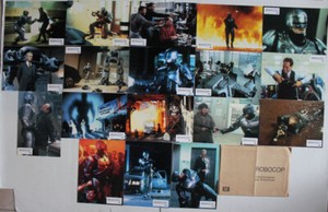 Robocop German lobby card set 18 sci fi Peter Weller Paul Verhoeven