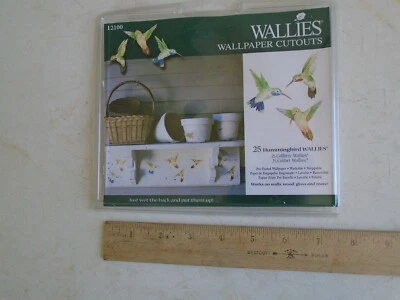 Wallies 25 Colibríes Papel Pintado Prepegado Recortes Artículo 12100 Foto 1 de 2