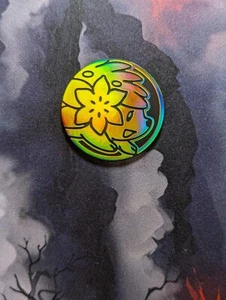 Moneda Shaymin (Tamaño Regular) - Tarjeta Pokemon TCG - Imagen 1 de 2