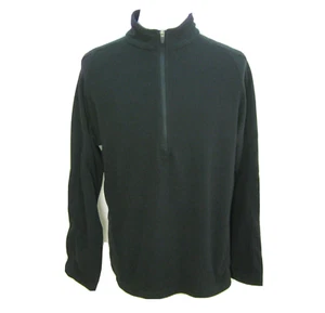 SOUTHPOLE Men's (Size 5XL) Solid Black Long Sleeve Thermal Shirt Cotton Blend - Picture 1 of 4