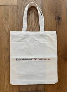 USC TROJANS KECK MEDICINE Collegiate Canvas Tote Shoulder Shop Bag LIMITLESS New - Bild 1 von 4