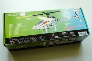 Align Trex 450S GF - Vintage - elektrischer RC-Hubschrauber- Neu - Bild 1 von 7