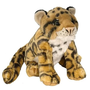 Wild Republic Cuddlekins Clouded Leopard 11 Inch Plush Figure NEW - Picture 1 of 1