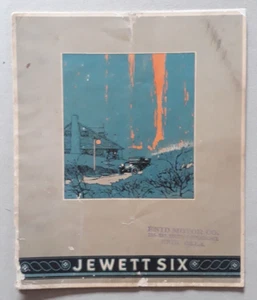 Folleto de seis rangos de Jewett c.1925 - Imagen 1 de 10