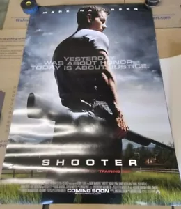 Póster original de la película "Shooter" de una hoja 27x40 pulgadas (2007) D/S - Imagen 1 de 4