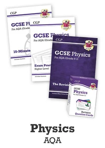 New GCSE Catch-Up Revision Essentials Bundle AQA Physics + Online Edition by CGP - Picture 1 of 4