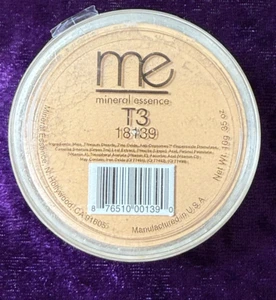 Mineral Essence Mineral Foundation ME Shade T3 Sealed New Makeup 10g/.35oz - Picture 1 of 5