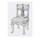 Large 'Vintage Chair' Temporary Tattoo (TO00021103)
