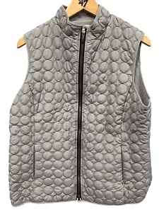 Aventura Full Zip Quilted Puffer Vest Women XL Fleece Lined Warm Winter Gorpcore - Picture 1 of 7