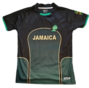 Jamaica Soccer Jersey #10 Dri-Fit Size 10/12 Youth Some Flaws But Nice Read - Picture 1 of 12