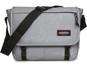 Eastpak Umhängetasche »Delegate+« Laptopfach Schultertasche Grau Sunday Grey NEU - Picture 1 of 5