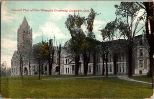 Antique Postcard 1910 Ohio Weslepan University Delware OH - Bild 1 von 2
