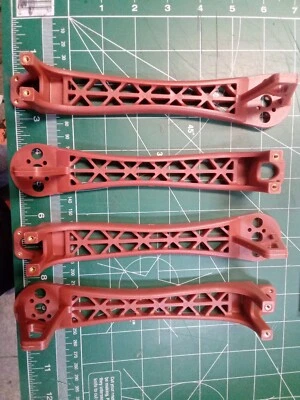 4 PCS DJI RED FRAME ARM F450 F550 Flame Wheel Drone Quadcopter - Image 1 of 2