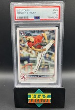 2022 Topps Spencer Strider Rookie Baseball Card #509 PSA 9 Mint