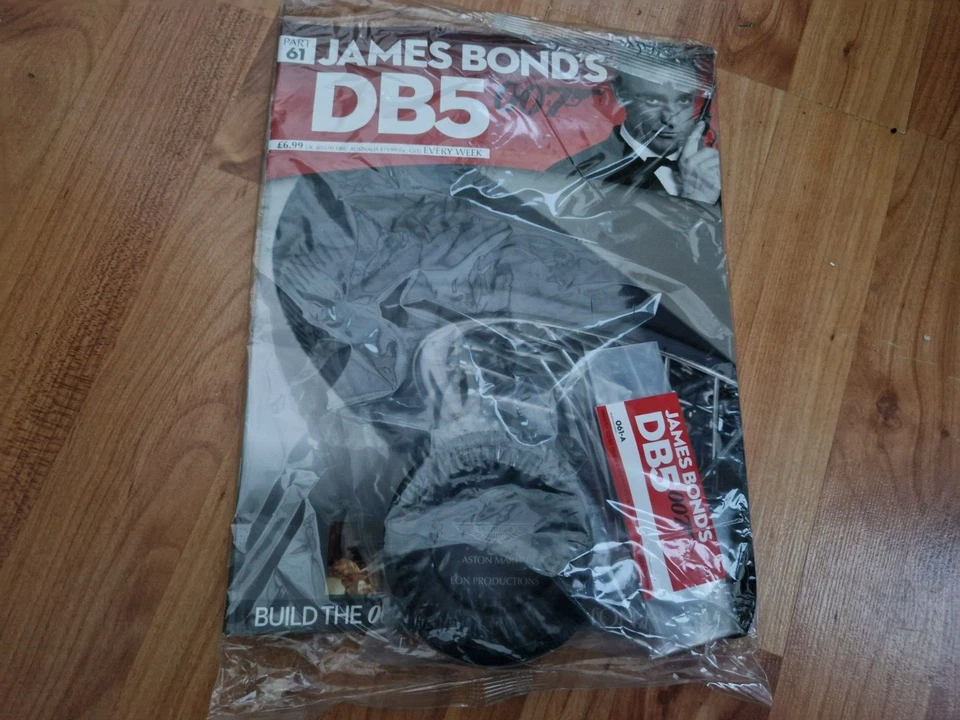 Eaglemoss 1/8 Costruire il Proprio James Bond 007 Aston Martin DB5 Issue 61 Inc - Immagine 1 di 2