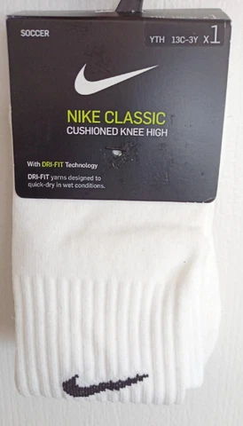 NIKE Classic Socks KNEE HIGH Dri Fit SOCCER Youth Boys  CALCETINES FUTBOL Sz XS Cover